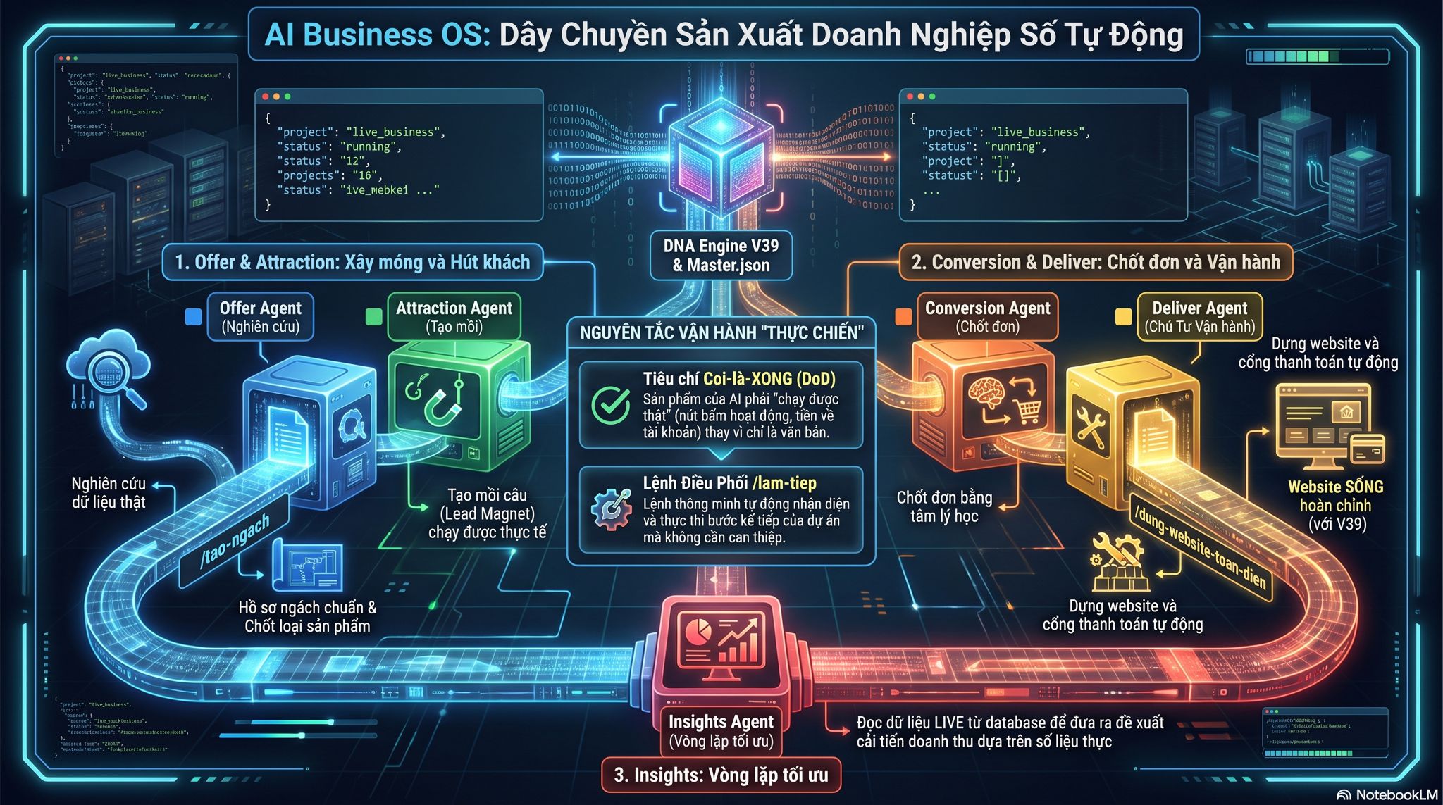 AI Business OS — Hệ Điều Hành Kinh Doanh Tự Động